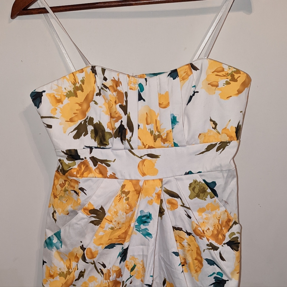 City triangles floral dress